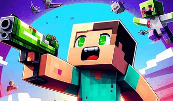 Steve zombie invasion